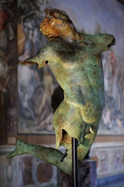 Dancing satyr