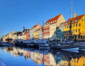 vista del canale di copenhagen